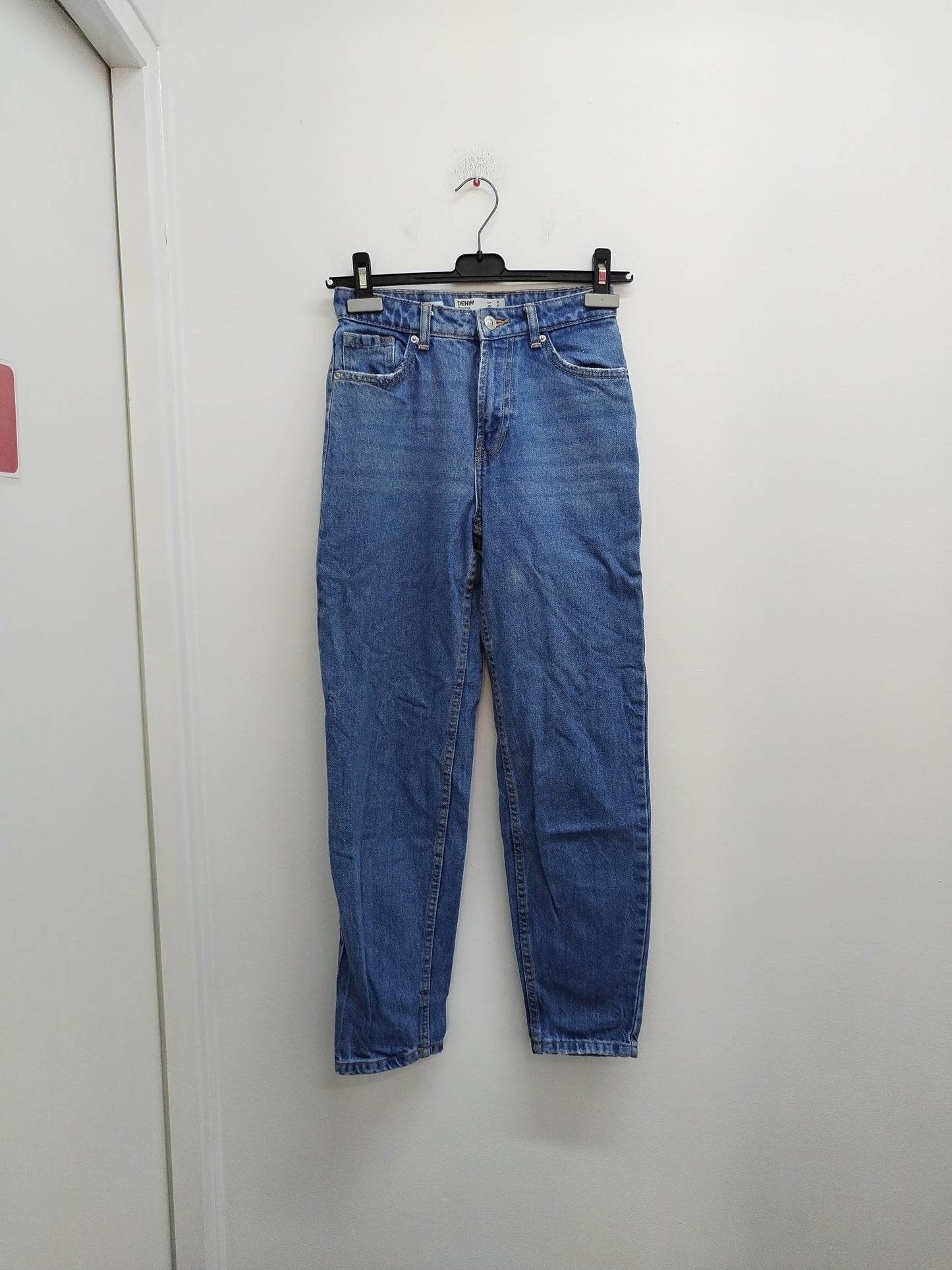 Jeans Mom Bershka bleu clair Taille 32