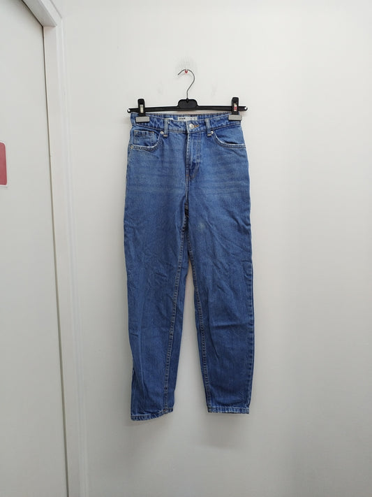 Jeans Mom Bershka bleu clair Taille 32