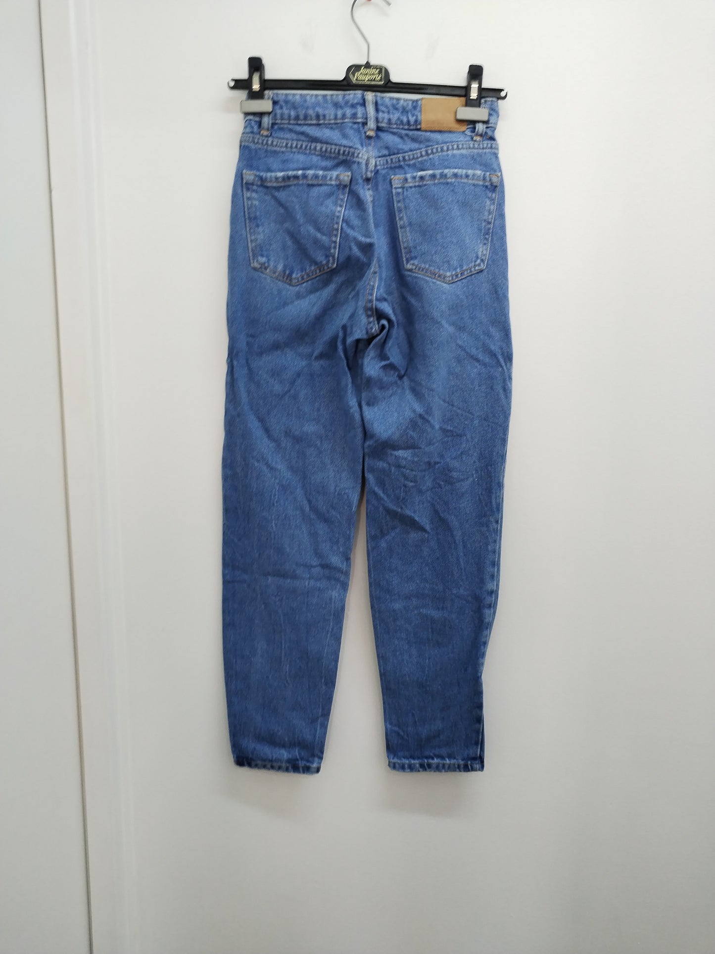Jeans Mom Bershka bleu clair Taille 32