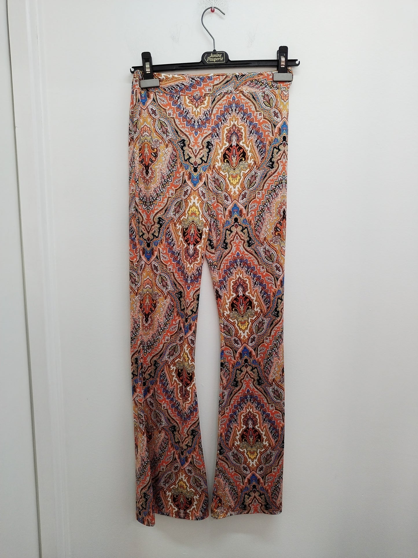 Pantalon fluide à motifs Taille XS