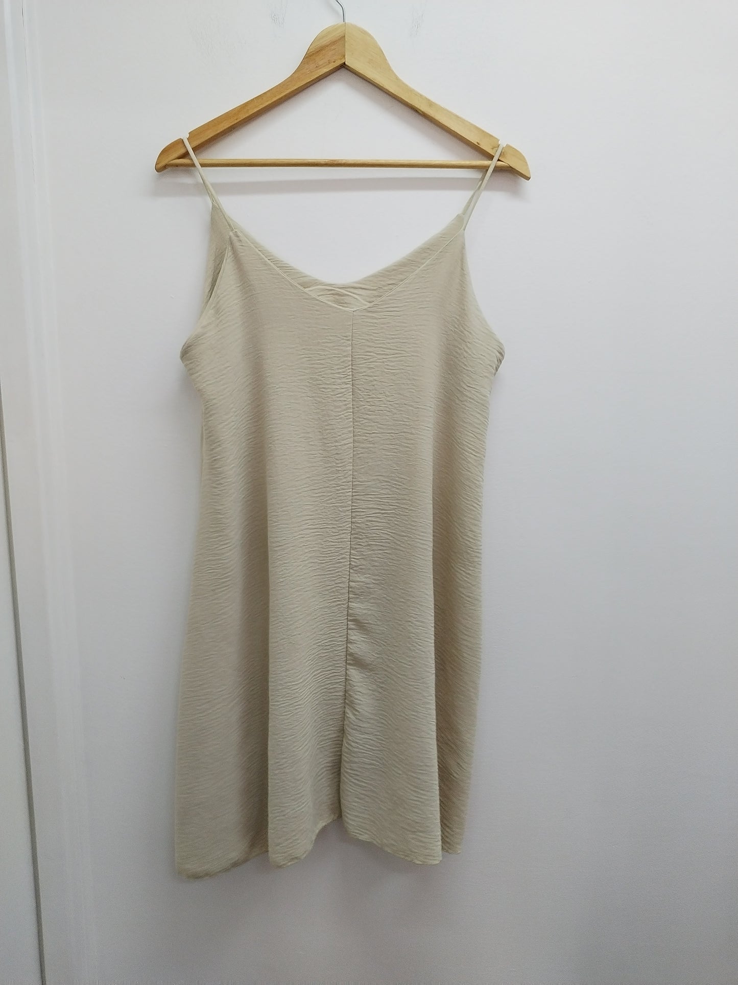 Robe à bretelles beige Taille M