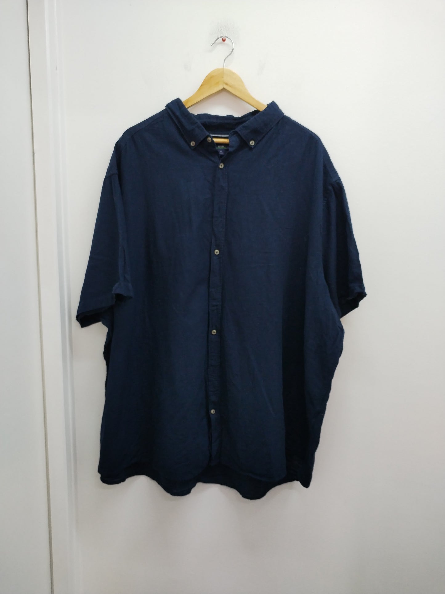 Chemise manches courtes Kiabi marine Taille 6XL