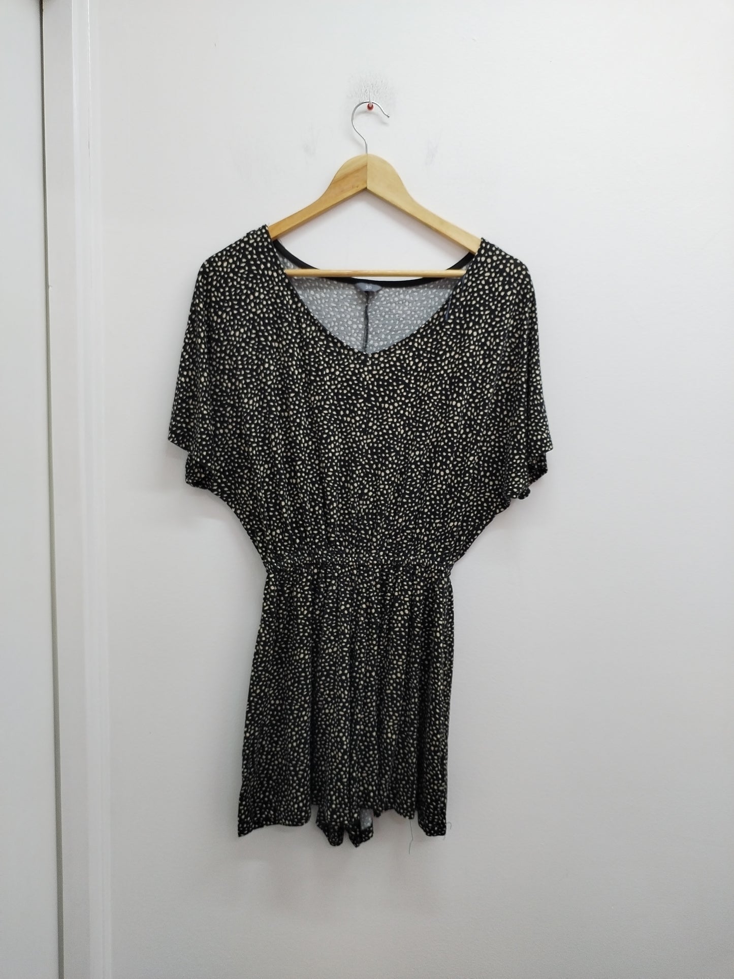 Combi-short Zeeman noir à motifs beiges Taille 36