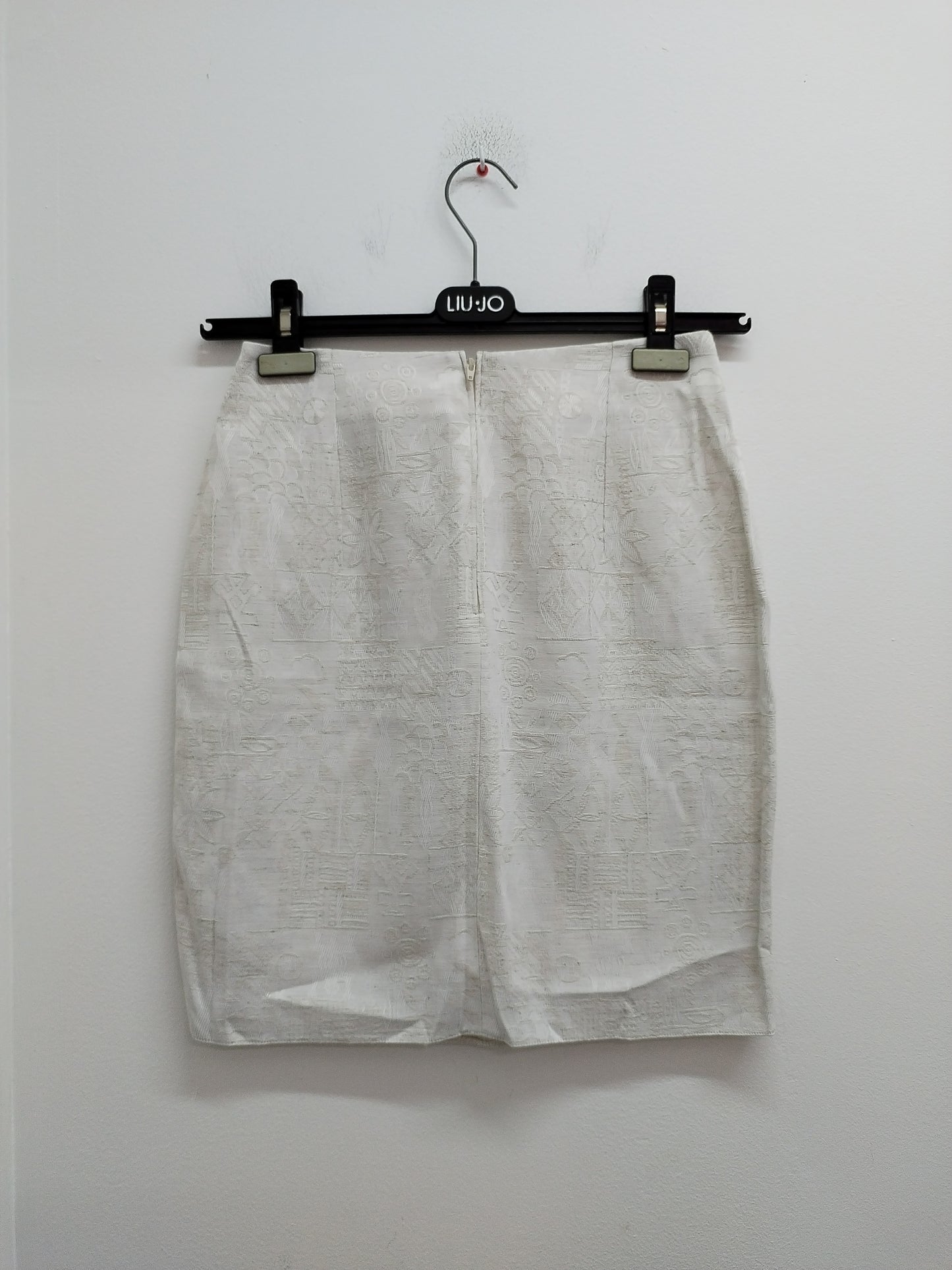 Jupe Pimkie beige chiné à motifs Taille 36