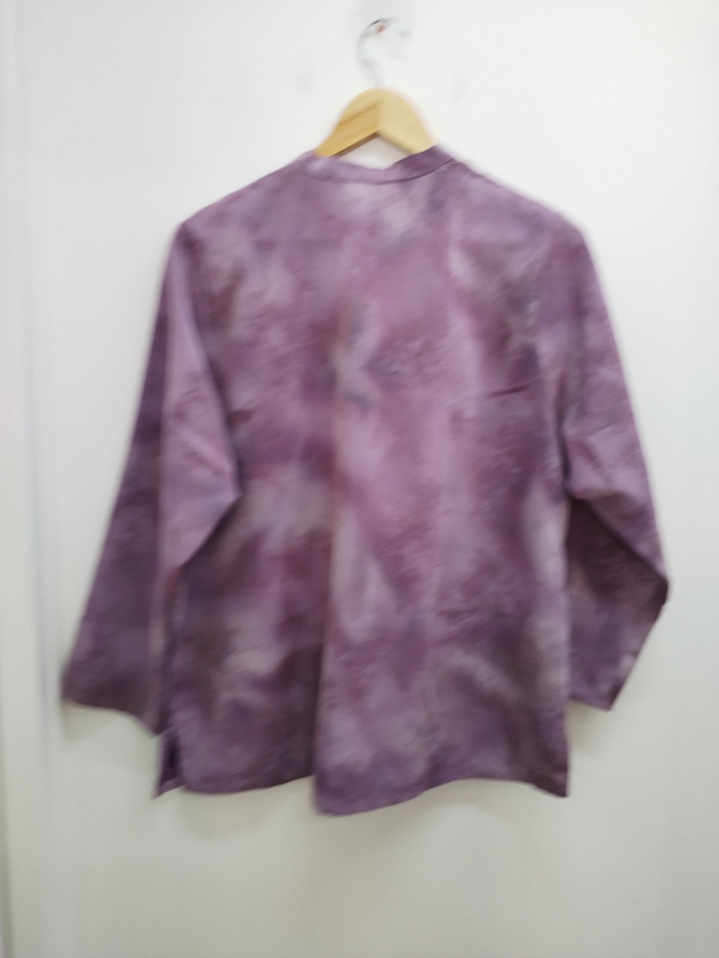 Chemise manches longues violette Taille XL