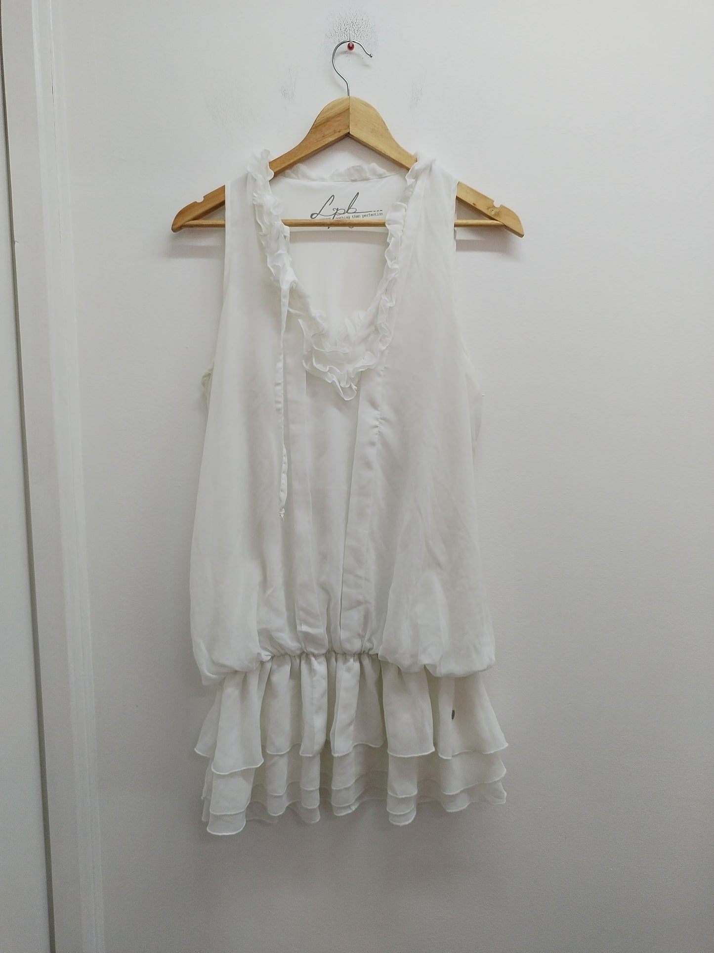 Robe sans manches Les Petites Bombes blanche Taille M/L