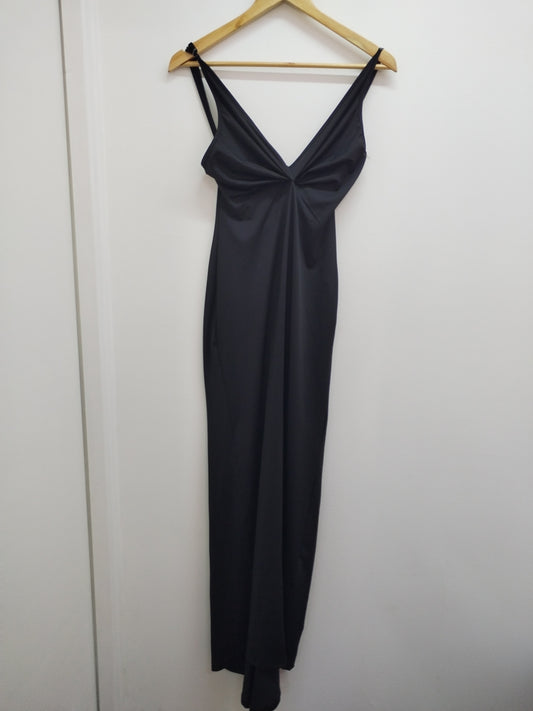 Robe longue à bretelles Shein noire Taille S