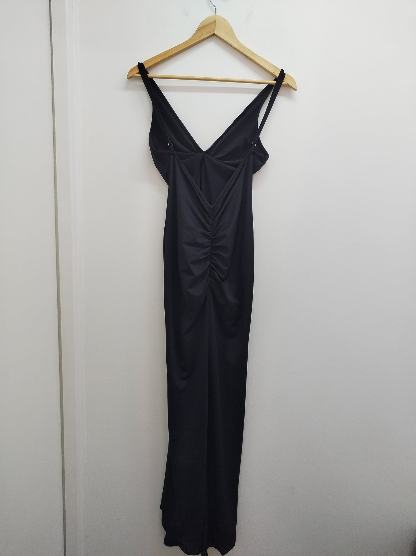 Robe longue à bretelles Shein noire Taille S