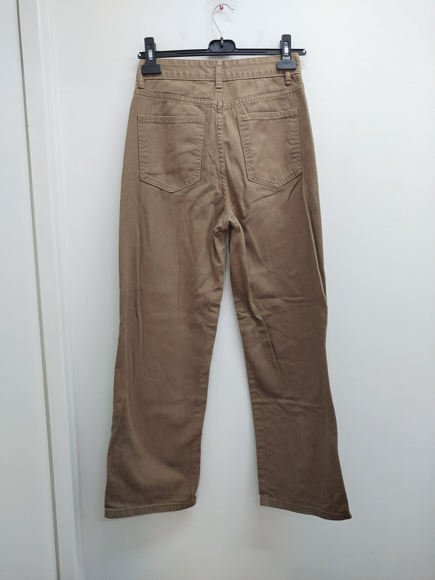 Jeans taille haute jambes larges Shein marron Taille 36