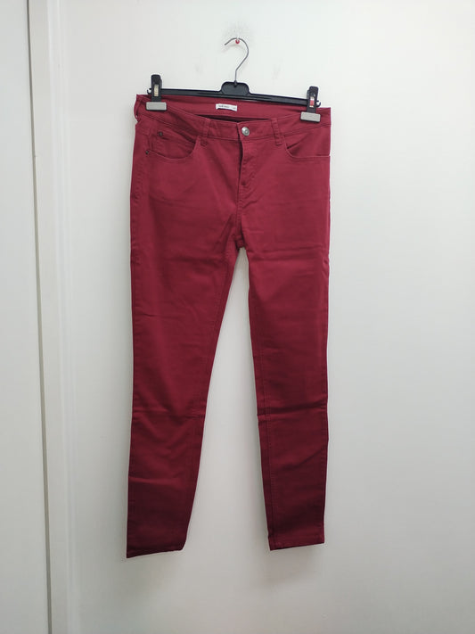Jeans Gémo rouge foncé Taille 40