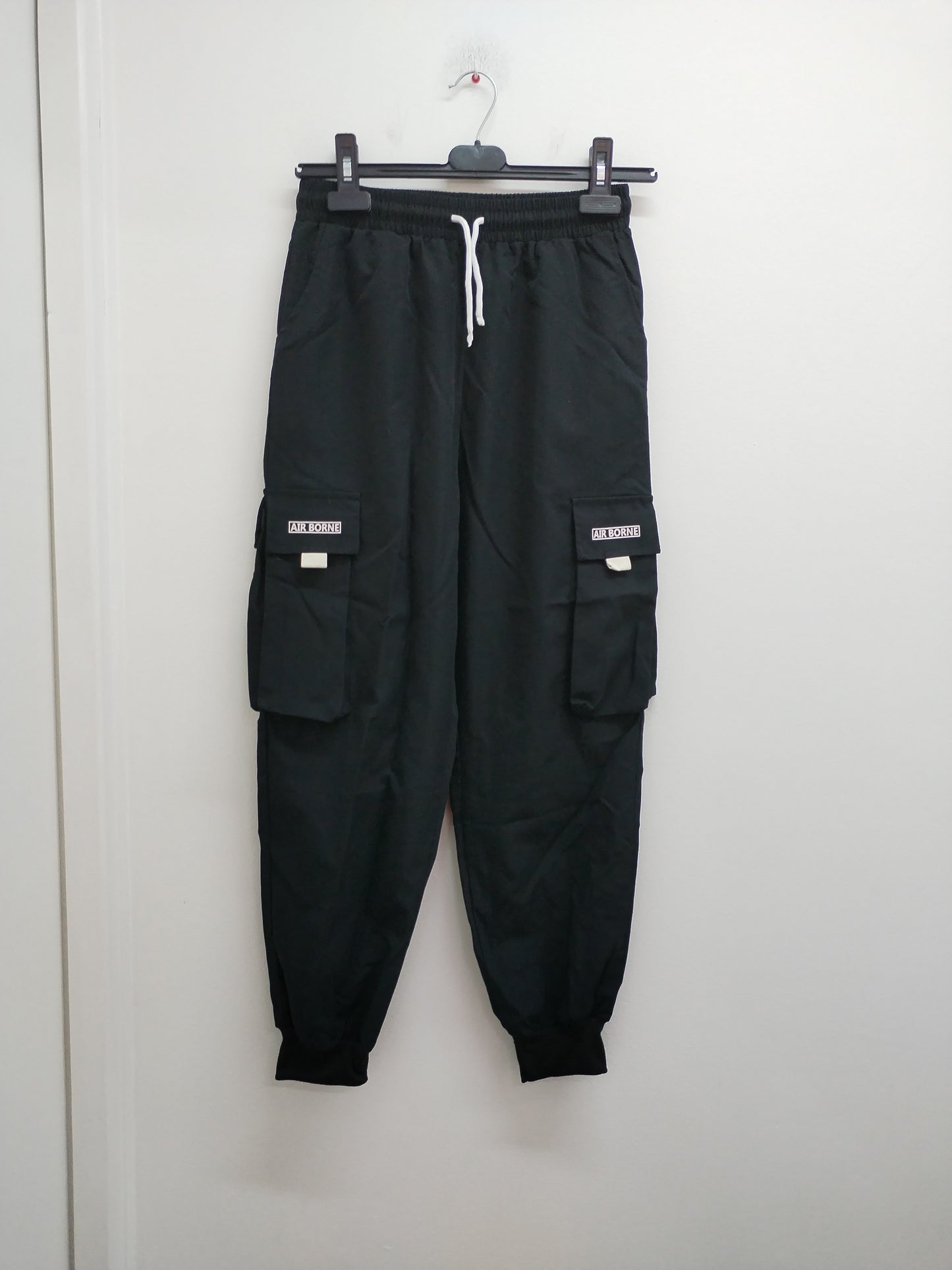 Pantalon léger style cargo Shein noir Taille 13 Ans