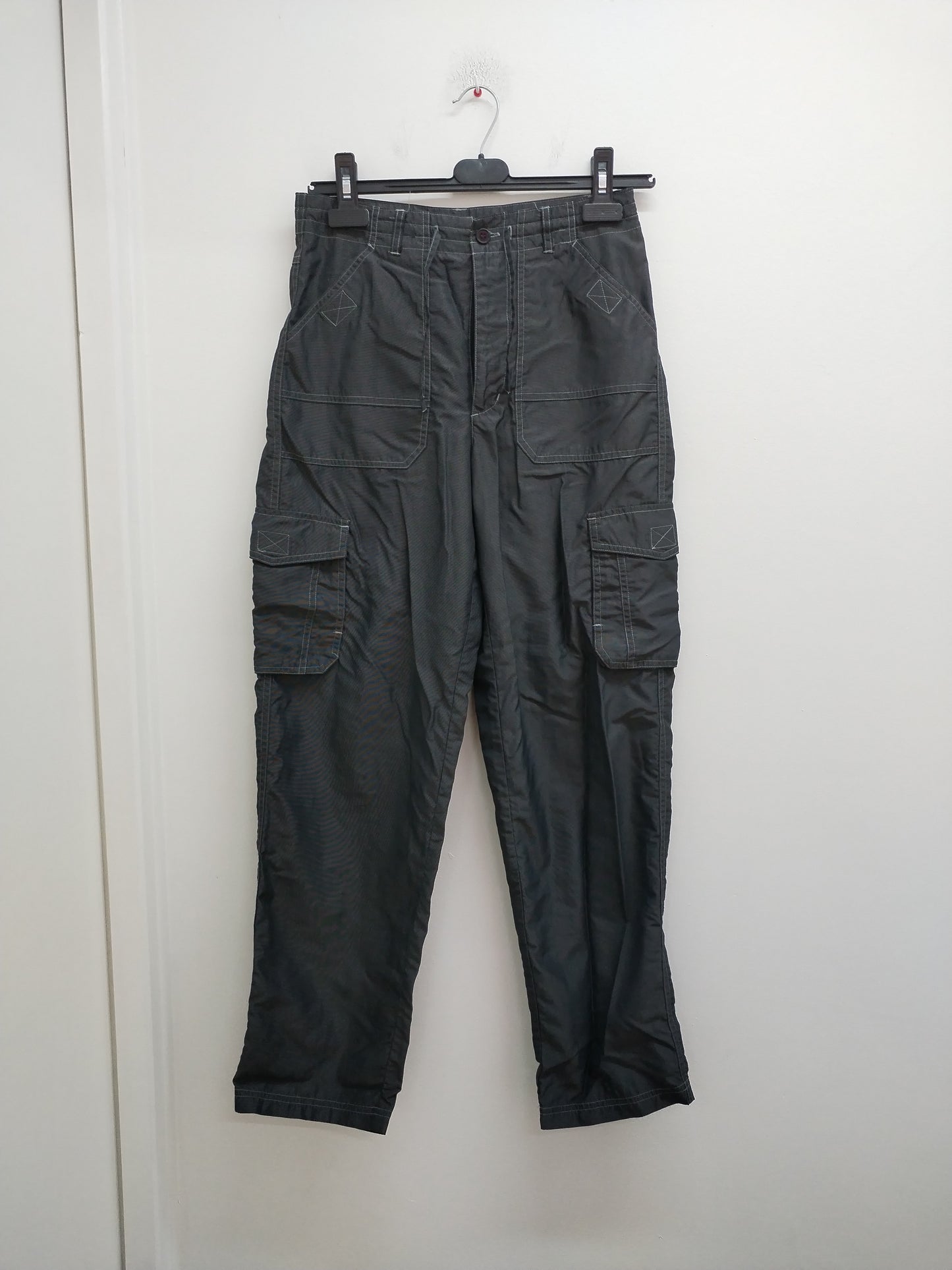 Pantalon fluide avec poches Spot gris Taille 34