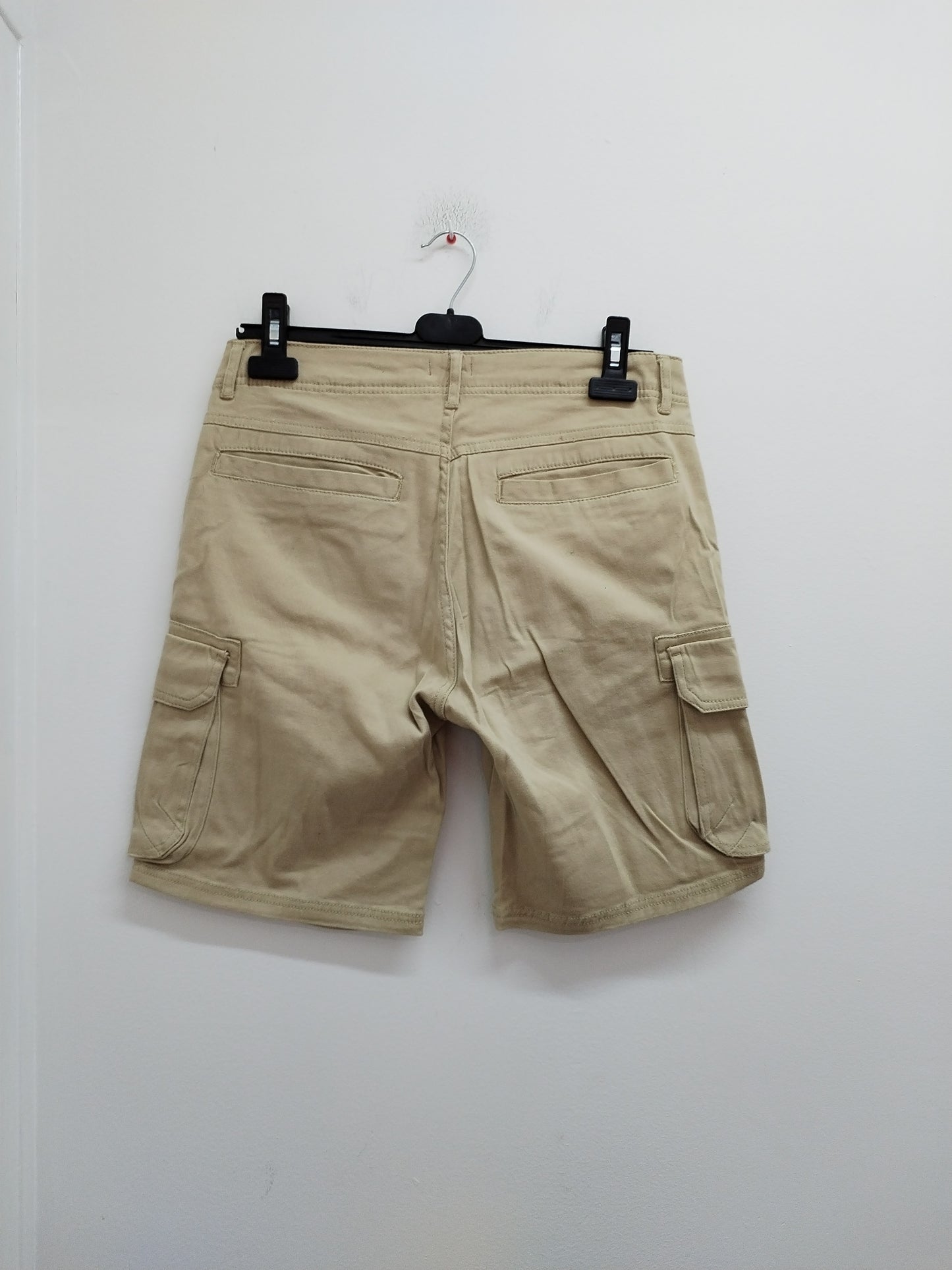 Short avec poches Tissaia beige Taille 38