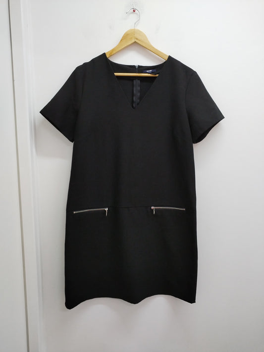 Robe manches courtes Kiabi noire Taille 42
