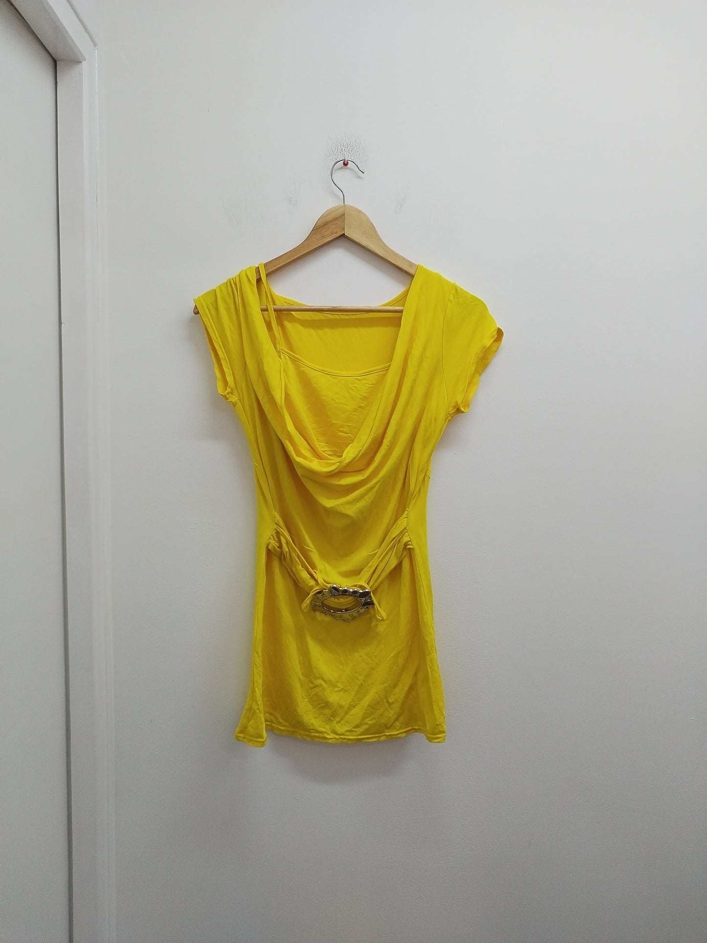 Tunique manches courtes jaune Taille M