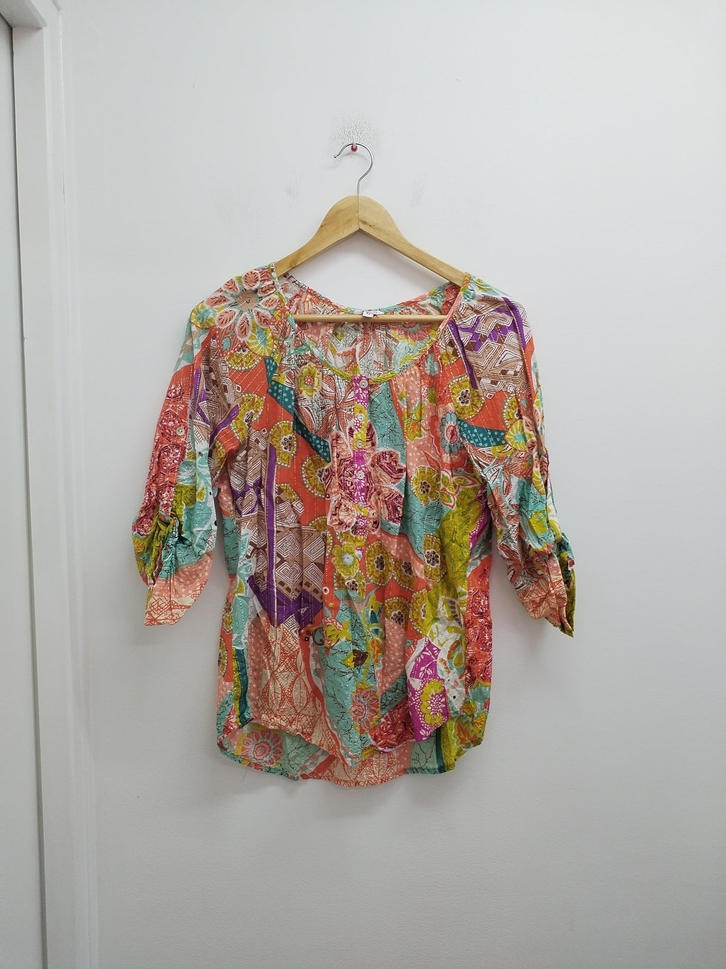 Tunique manches 3/4 Zamba imprimée Taille 42