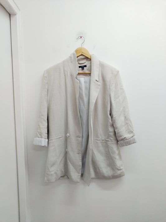 Veste manches 3/4 Kiabi beige Taille 42
