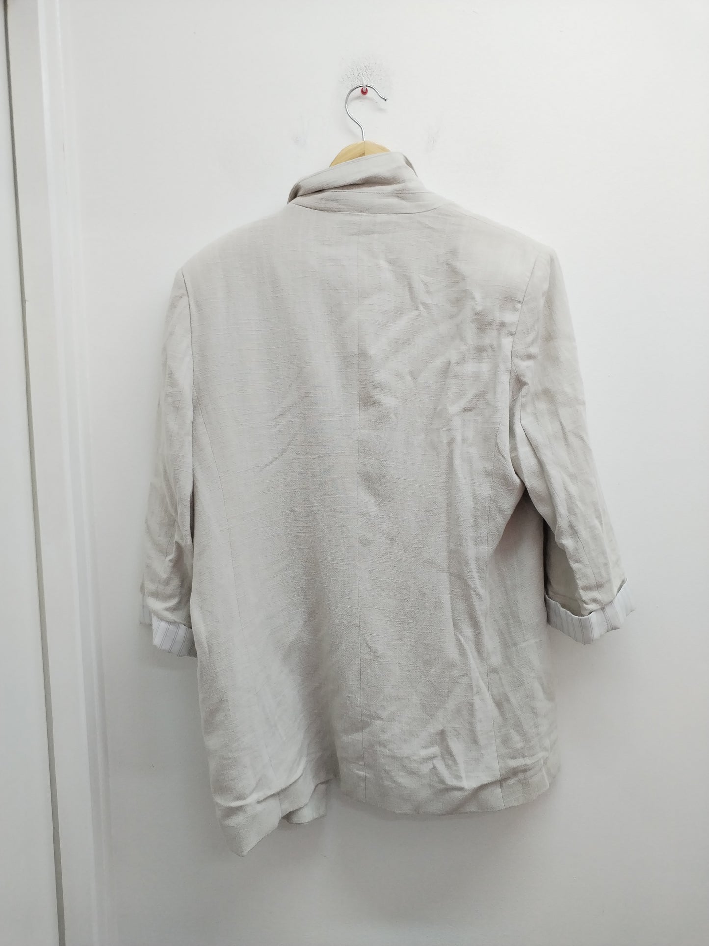 Veste manches 3/4 Kiabi beige Taille 42