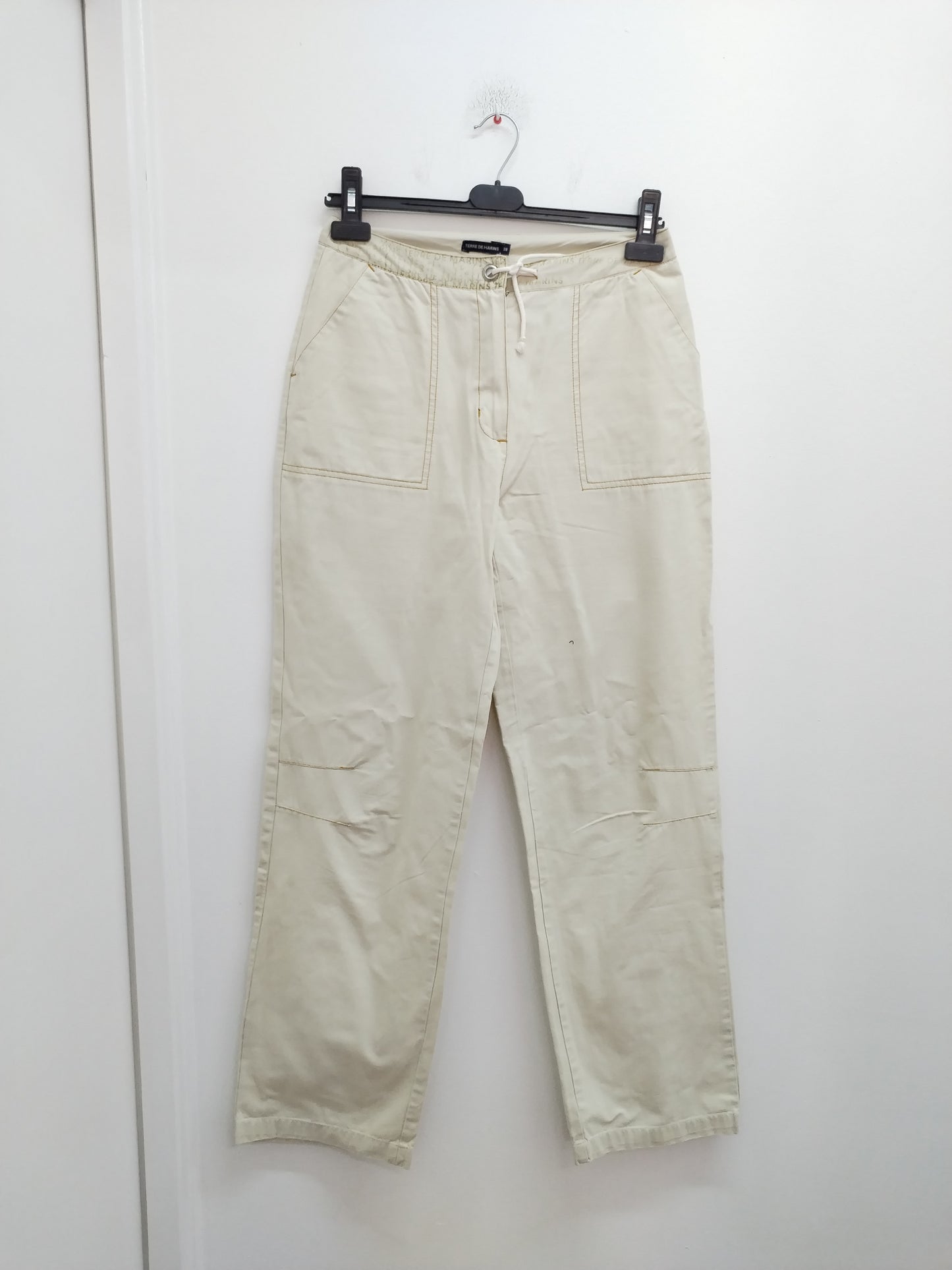 Pantalon Terre de Marins beige Taille 38