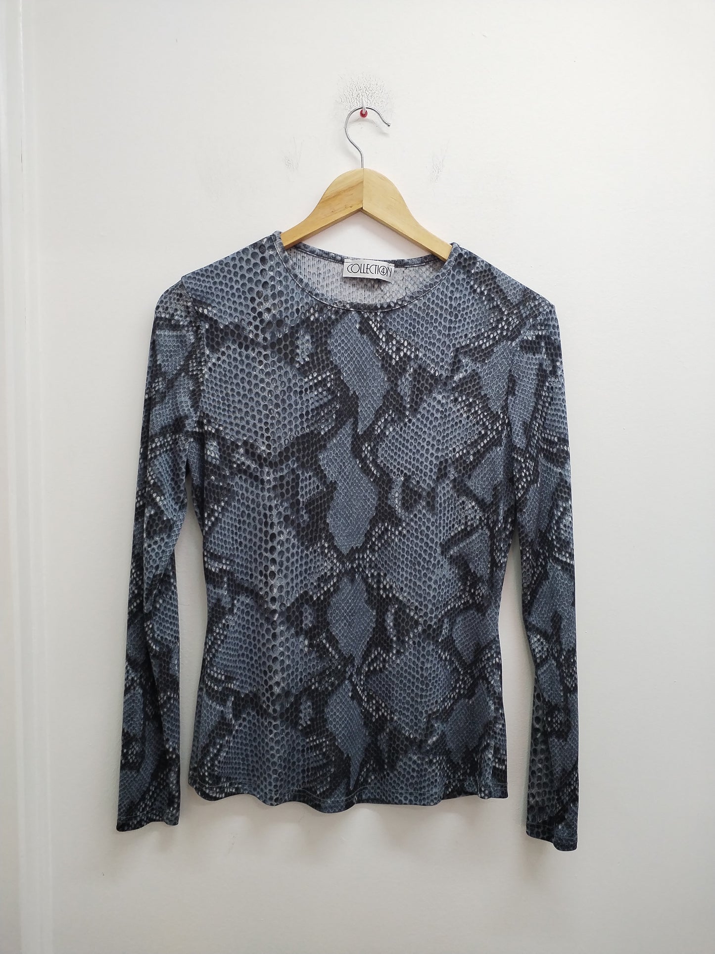 Tunique fluide manches longues Collection 4 imprimé animal Taille 38