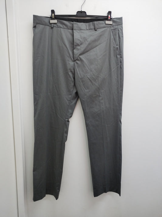 Pantalon Tex Man gris à petites rayures Taille 52