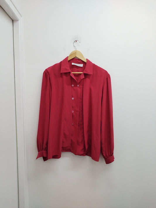 Chemise Bleu Marine Design rouge Taille XL