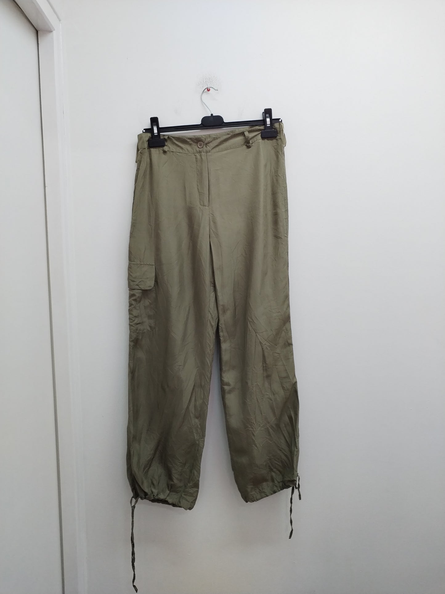 Pantalon léger et fluide Phildar kaki Taille 40