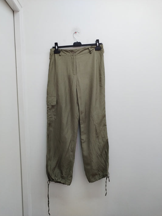 Pantalon léger et fluide Phildar kaki Taille 40