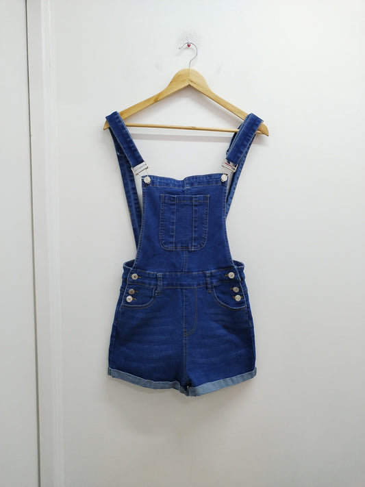 Salopette short en jeans Shein bleue Taille 38