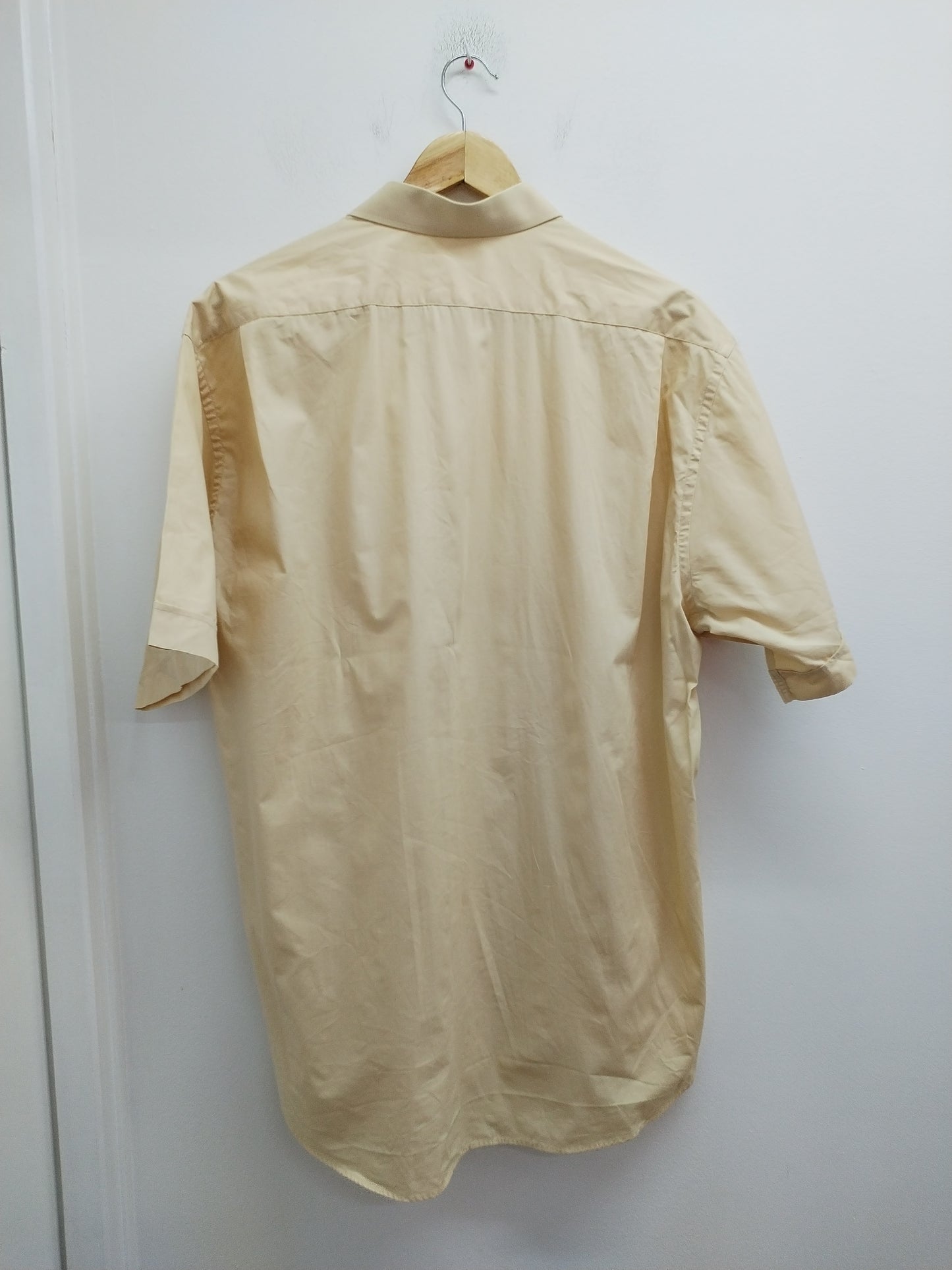 Chemise manches courtes Finzi beige Taille XL