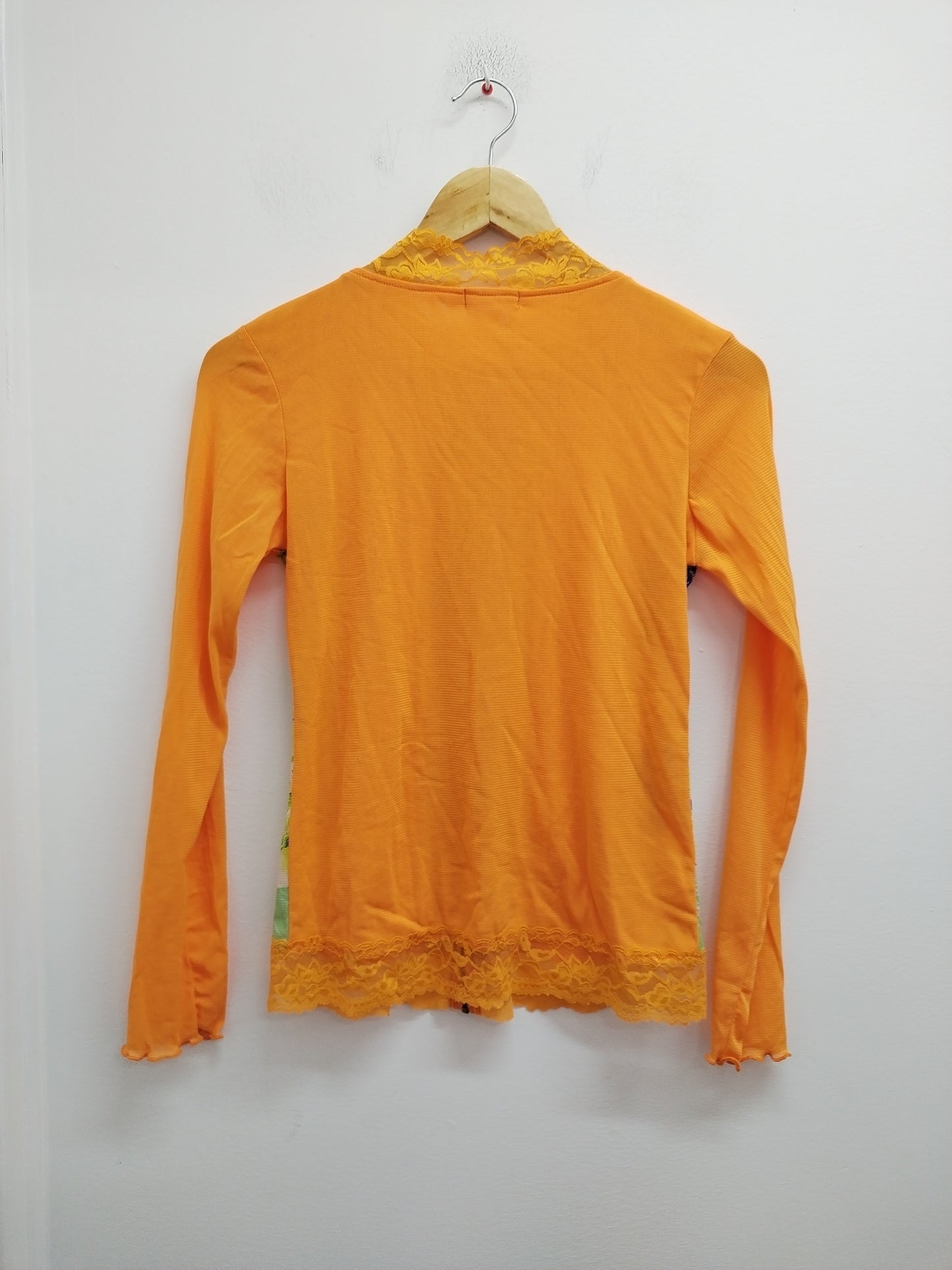 Gilet fin Sushan orange avec sequins Taille M