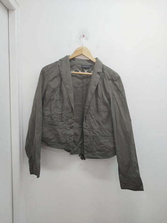 Veste en jeans Kiabi taupe Taille 44