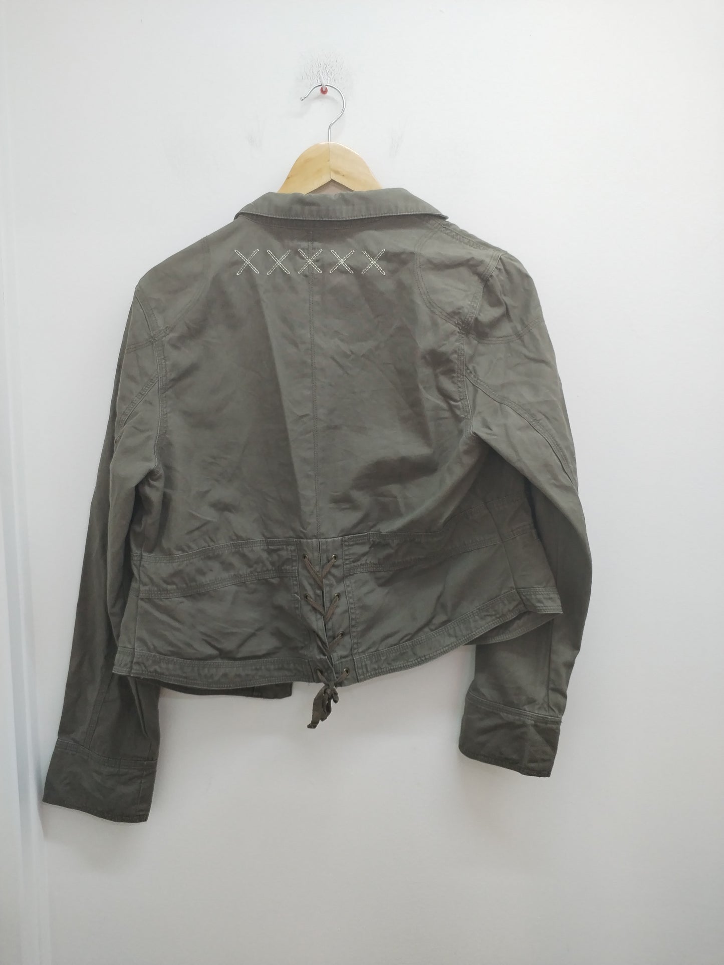 Veste en jeans Kiabi taupe Taille 44