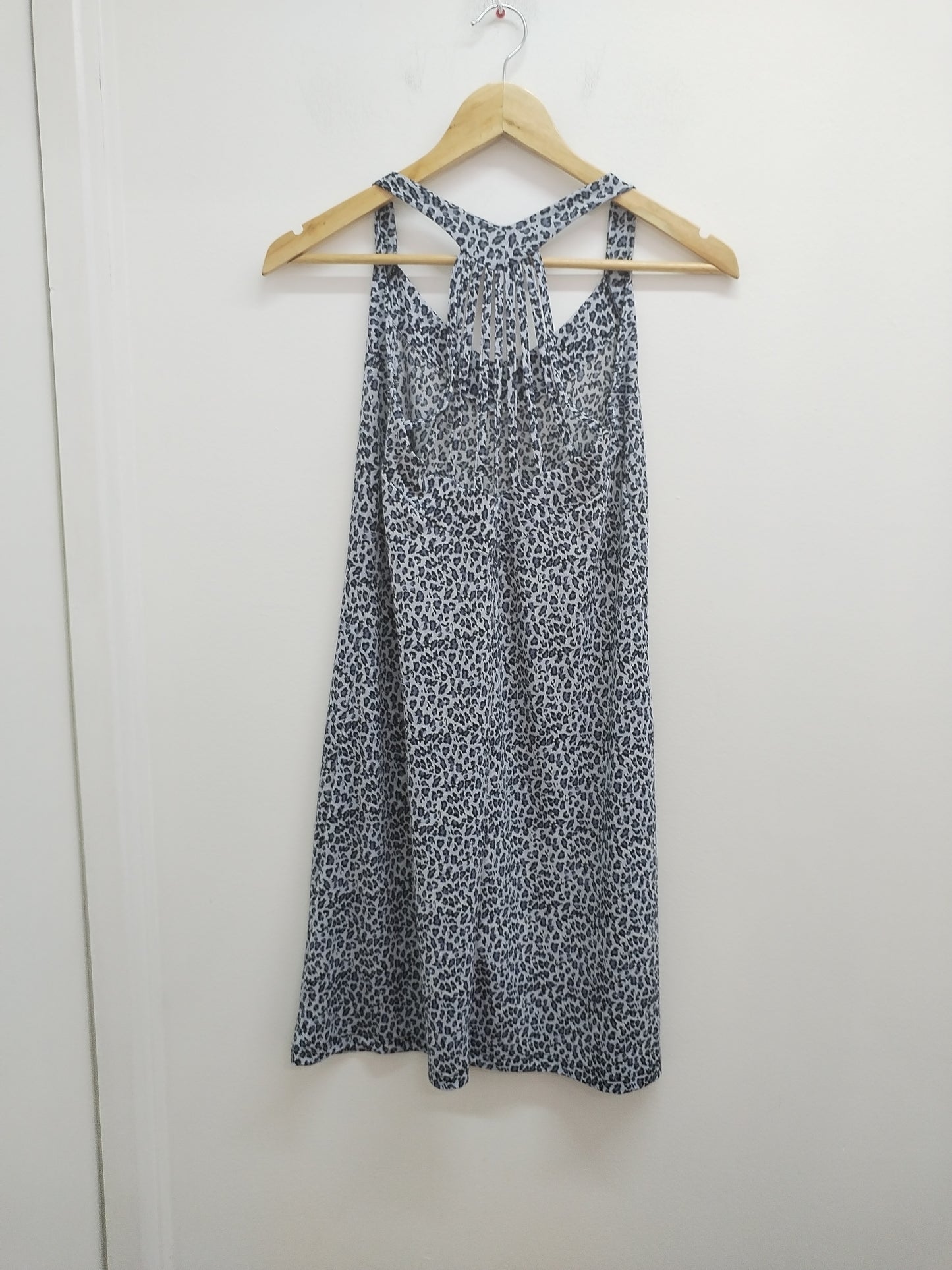 Robe à bretelles imprimée animal Taille S