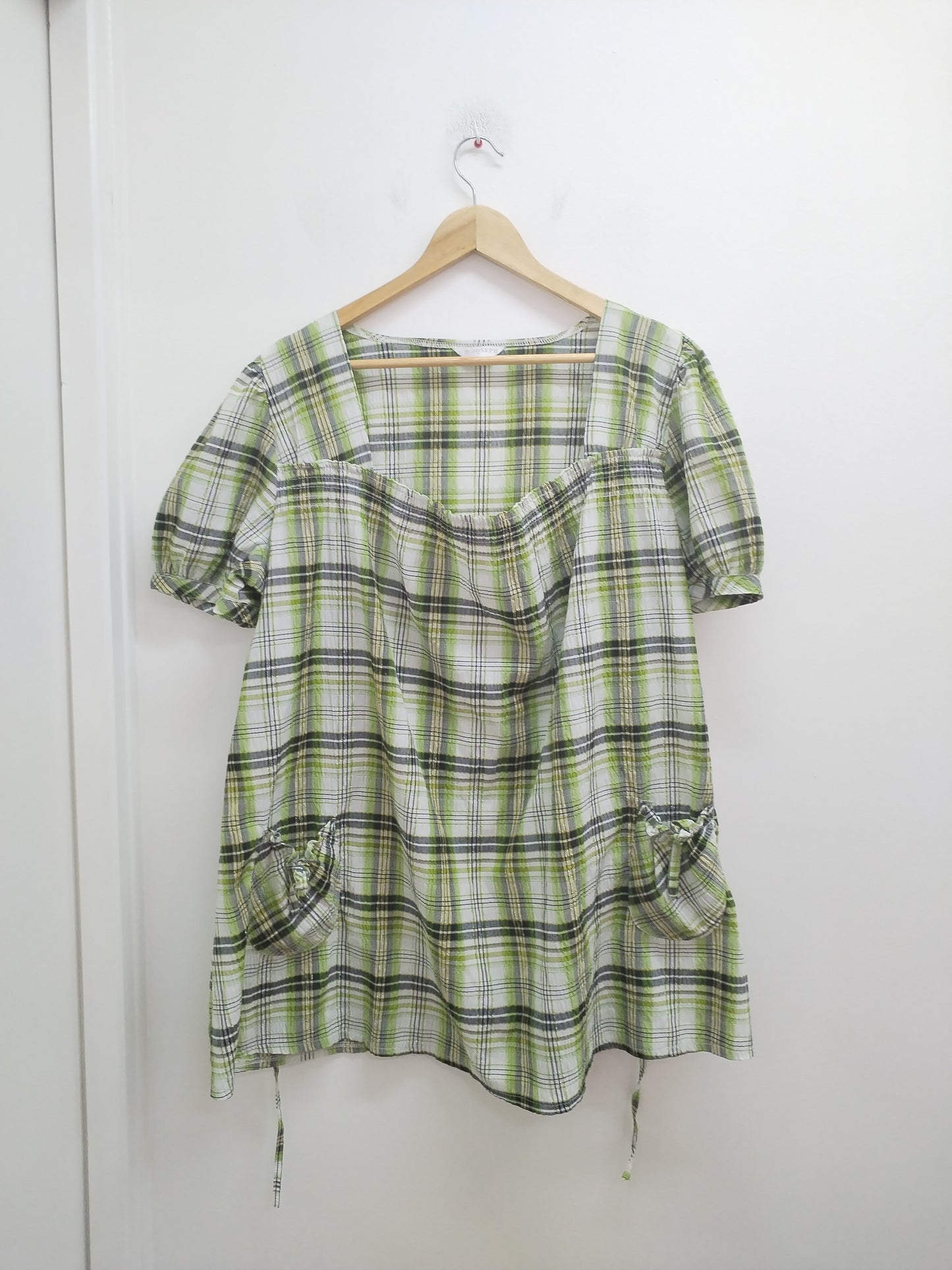 Tunique manches courtes F.D.Joseph à carreaux Taille 2XL