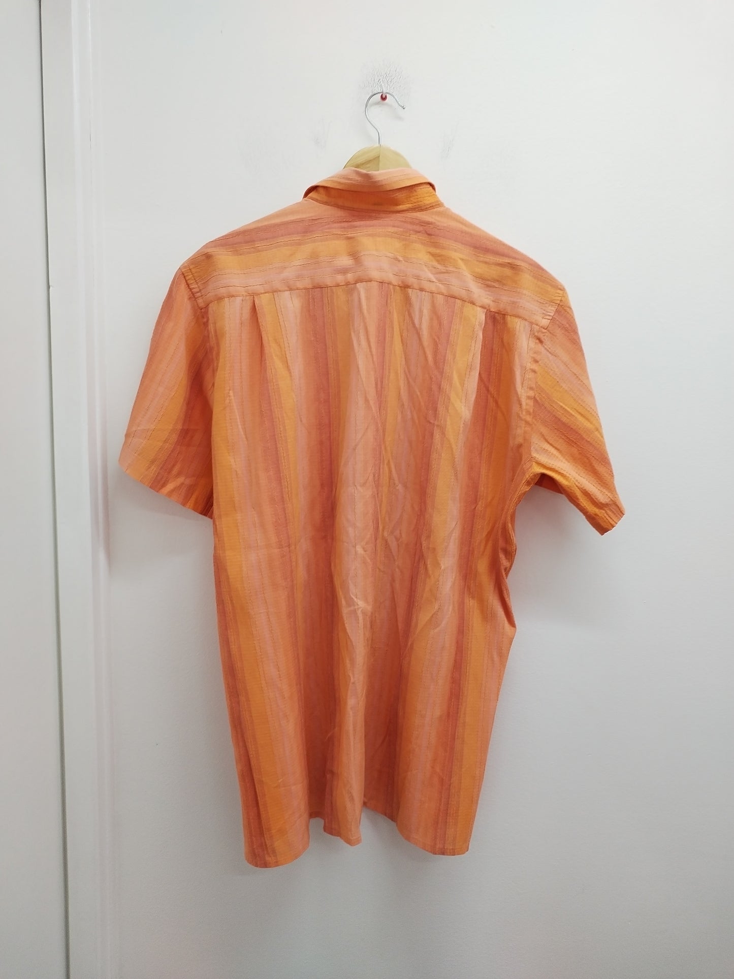 Chemise manches courtes Cerrer orangée Taille 2XL