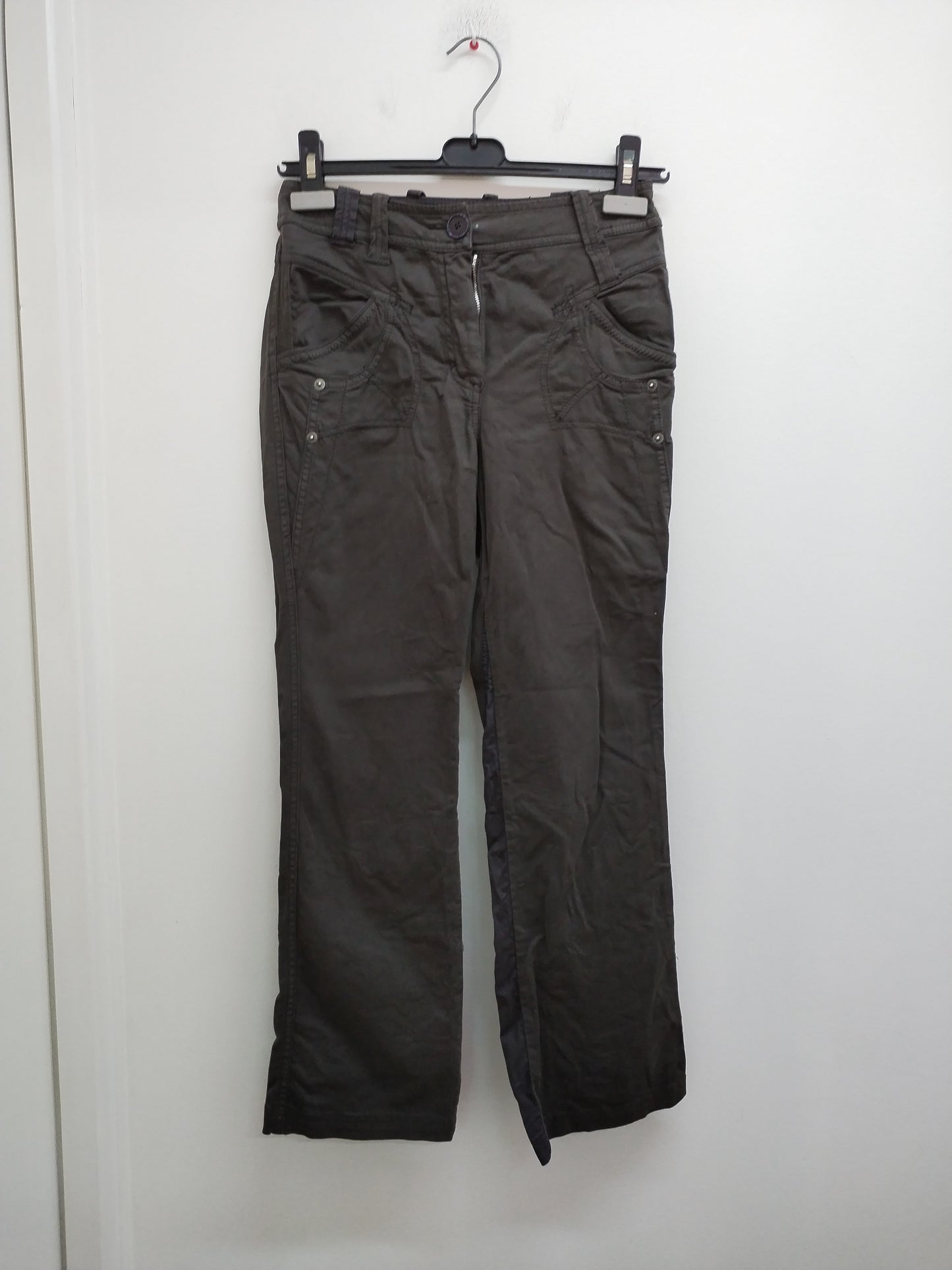 Pantalon Paul David Benson marron foncé Taille 36