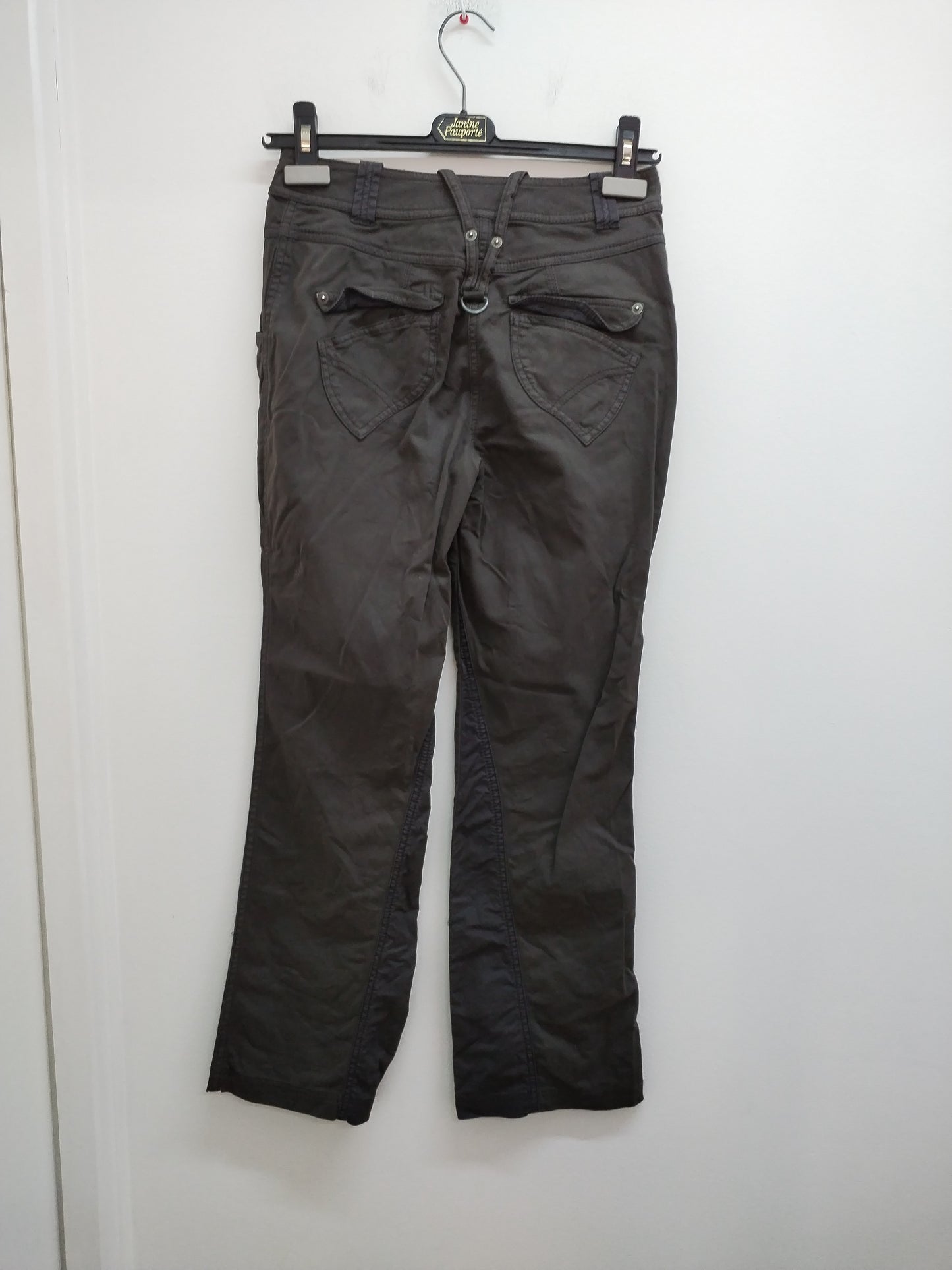 Pantalon Paul David Benson marron foncé Taille 36