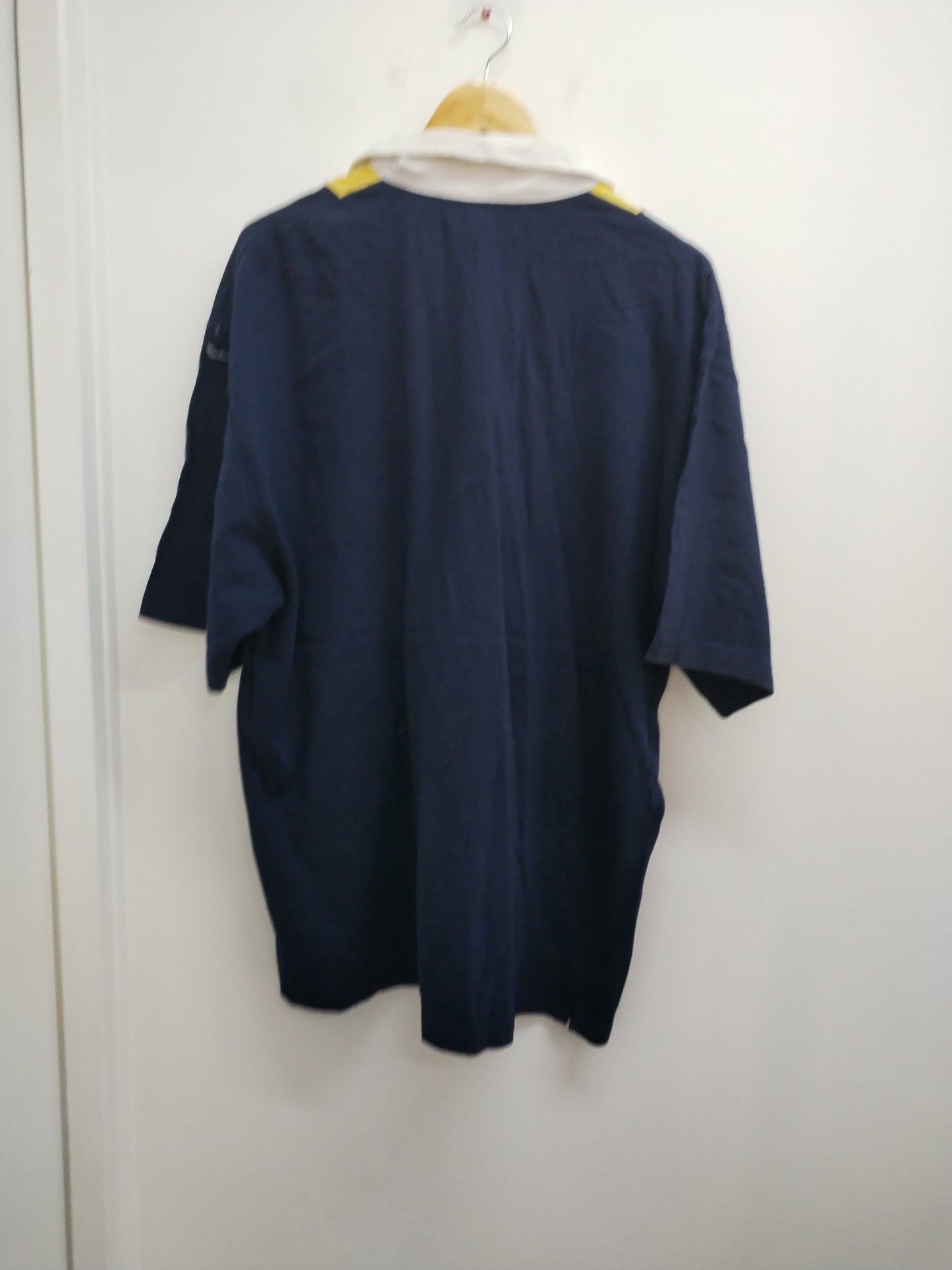 Polo Burton jaune et marine Taille 2XL