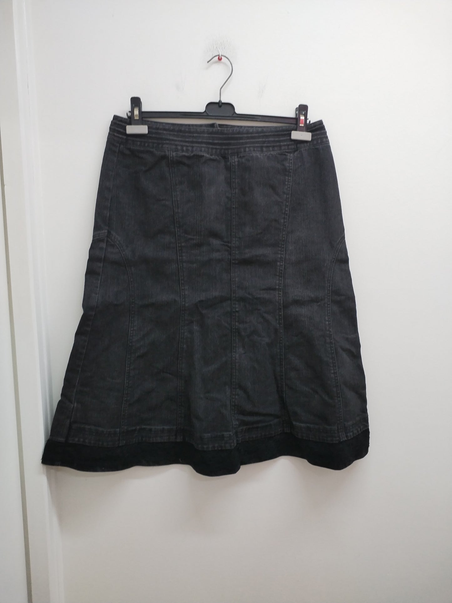 Jupe longue en jeans BGN&CO noire Taille 42