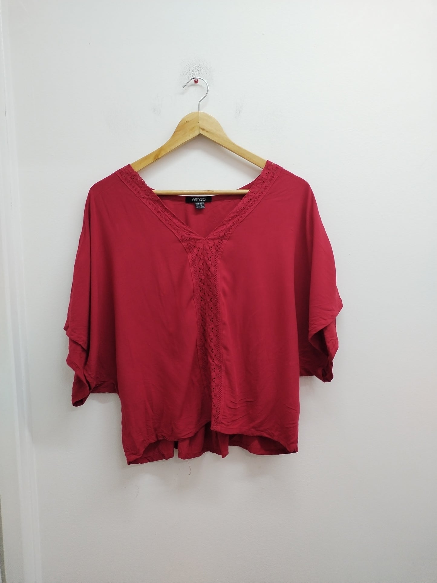 Tunique manches courtes Esmara rouge Taille 44