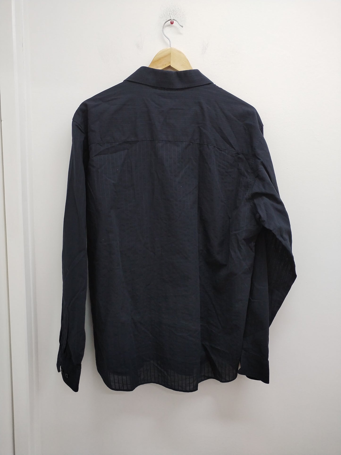 Chemise Stone Park noire rayée Taille XXL