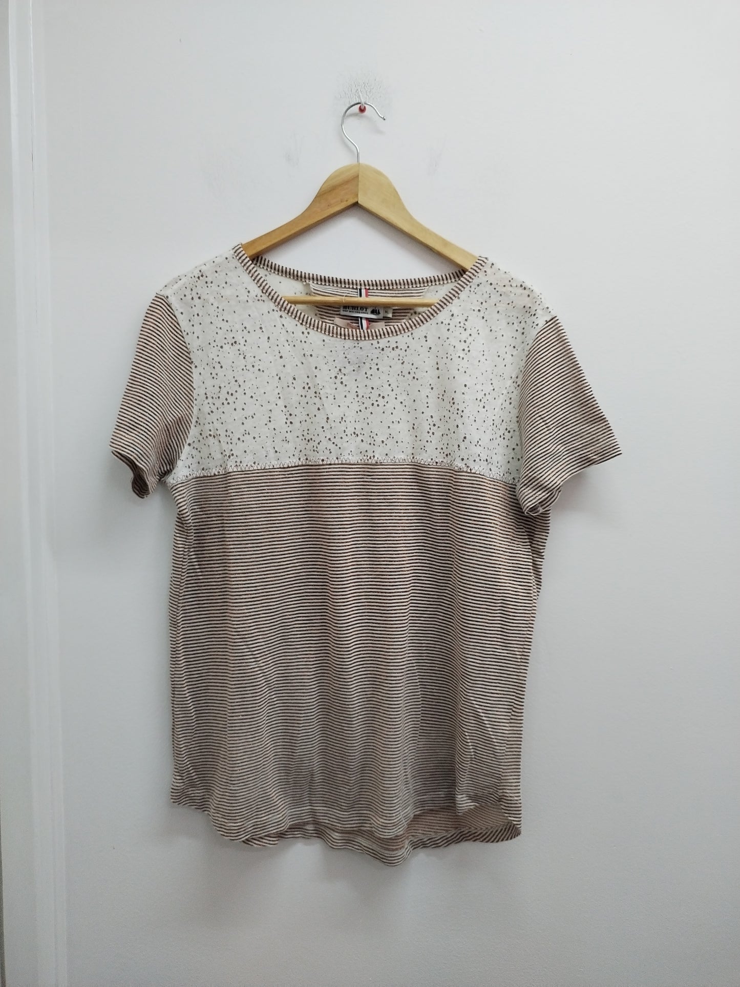 T-shirt Hublot rayé et à pois Taille XL