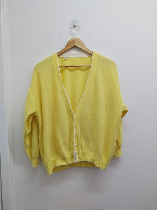 Gilet jaune pastel Taille 46/48