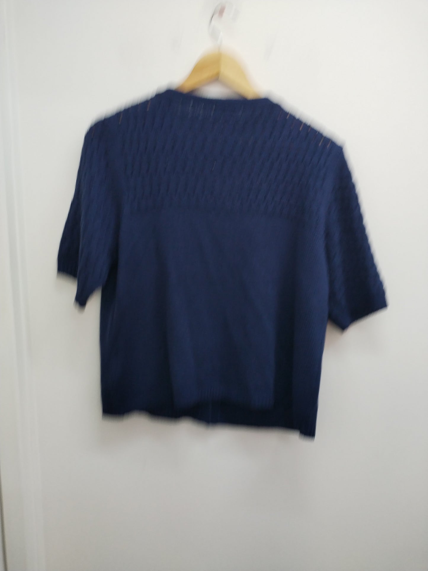 Gilet manches courtes Damart marine Taille 42/44