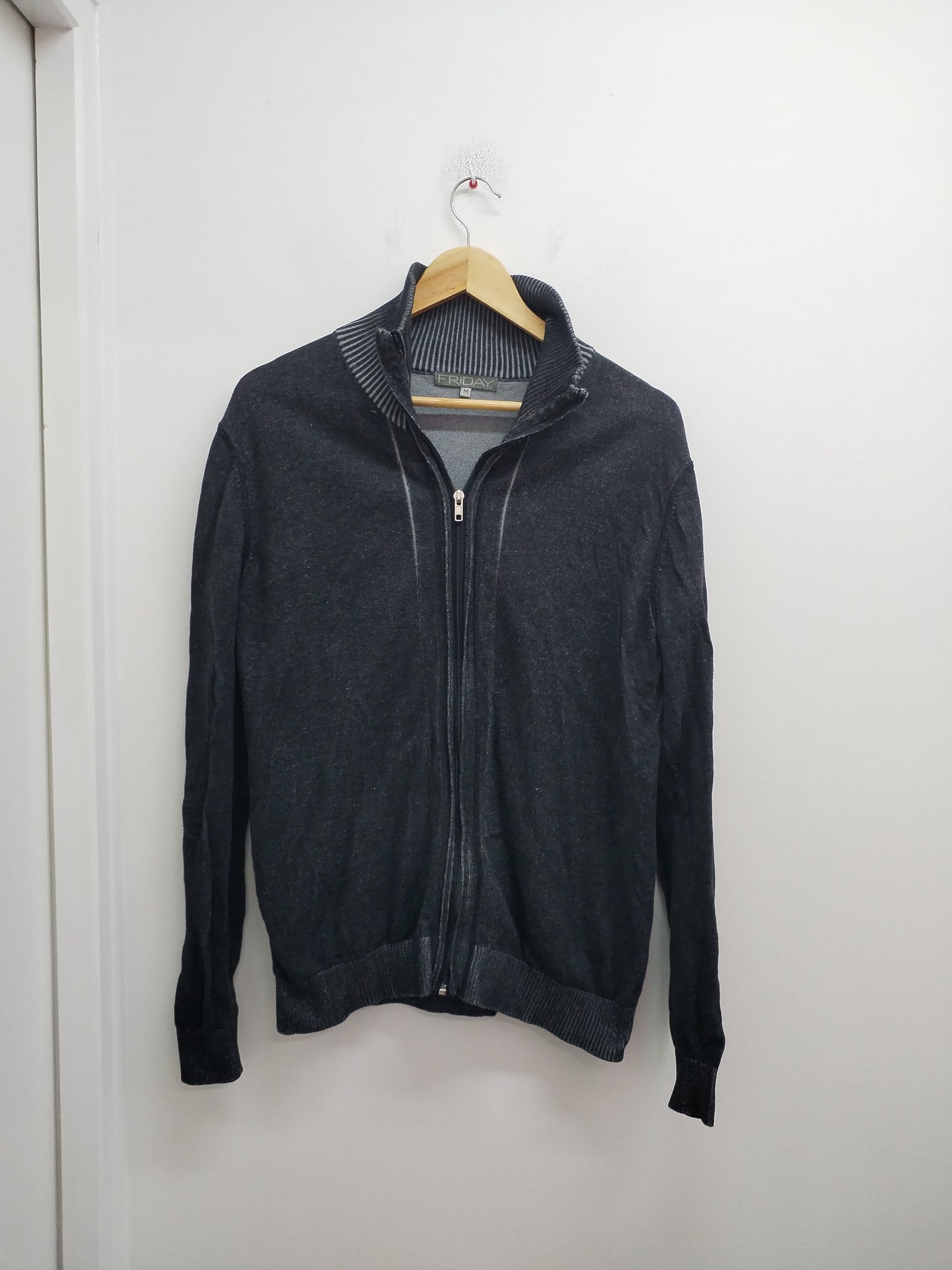 Gilet zippé Friday gris anthracite Taille M