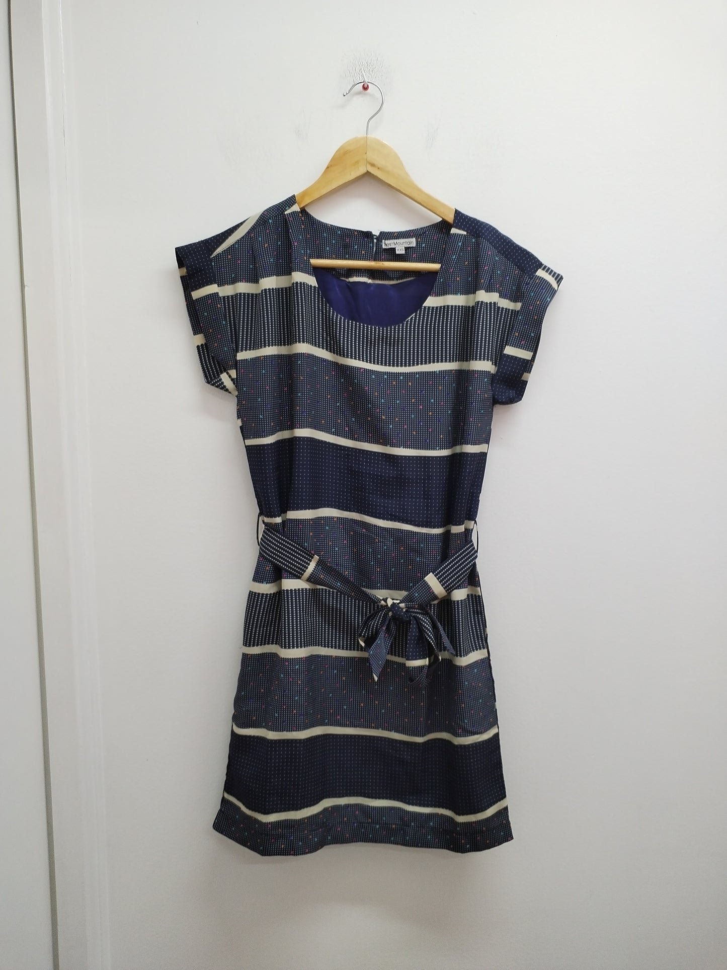 Robe manches courtes Best Mountain marine à motifs Taille 12 Ans