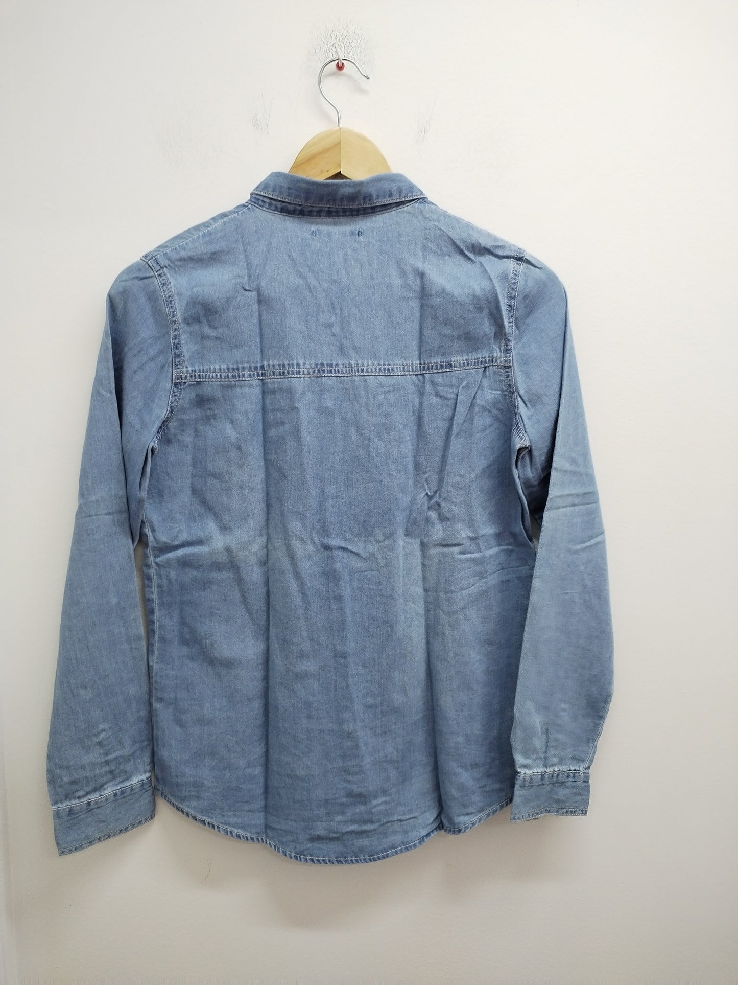 Chemise Kiabi bleue jeans Taille 14 Ans