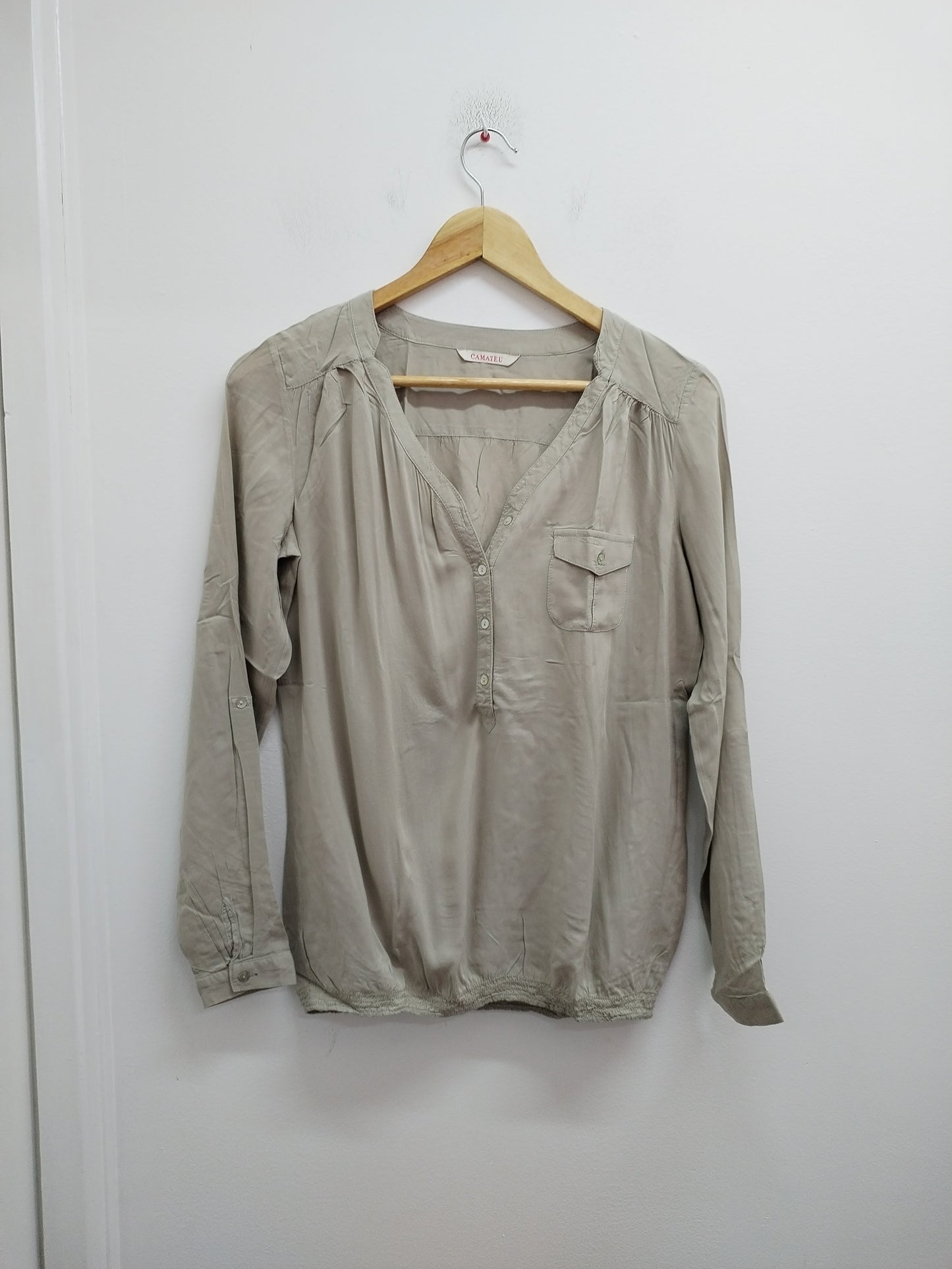 Tunique Camaïeu beige Taille M