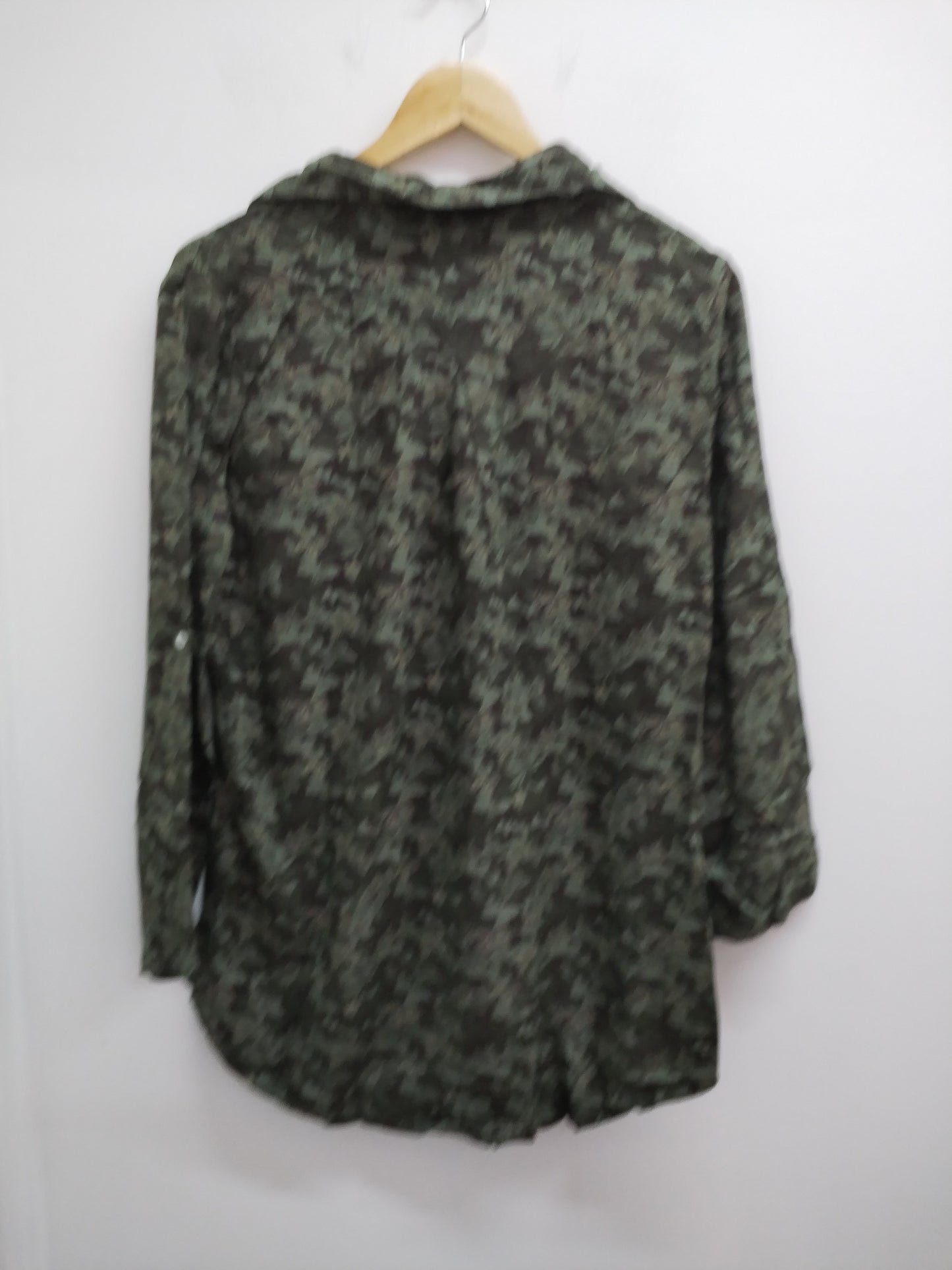 Chemise Cache-Cache kaki imprimée papillons Taille S